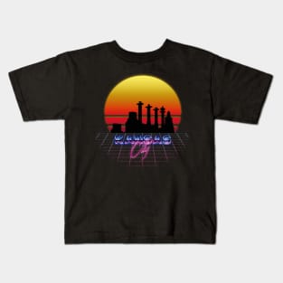 Kansas City Synthwave Kids T-Shirt